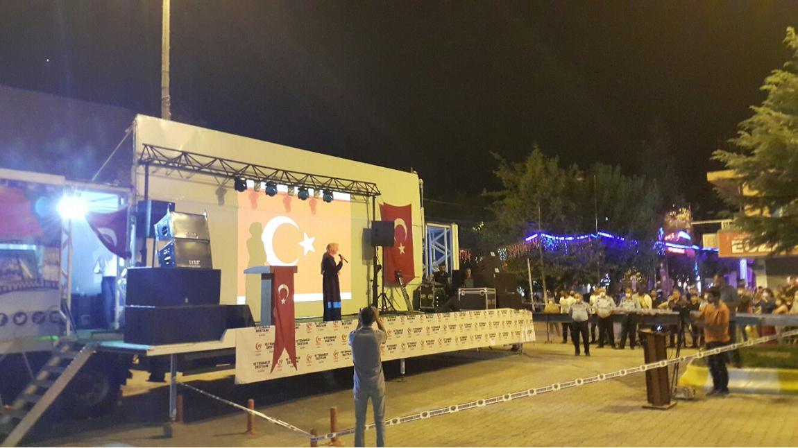 ogrencimiz fatma iseri 15 temmuz 2020 torenlerinde otuz kus siirini okudu turkiye petrolleri kahta kiz anadolu imam hatip lisesi